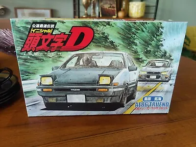 NEW Kodansha 1/24 AE86 TRUENO Initial D Model Kit Japan • $39.95