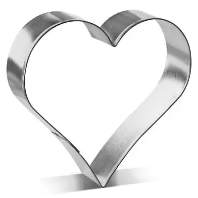 Heart 4'' Cookie Cutter Metal Love Valentine • $2.66
