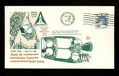 US Space Cover Shuttle STA FRCS Test White Sands Missile Range NM 5/30/1978 • $5.99