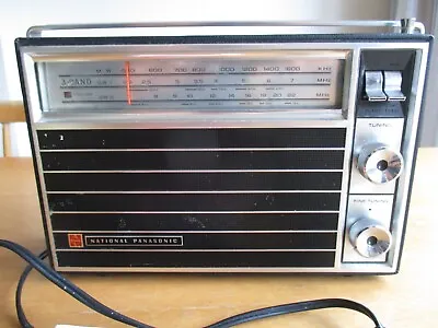National Panasonic Vintage Radio Model R-346B 3 Band (SW1 SW2 And MW) • £45