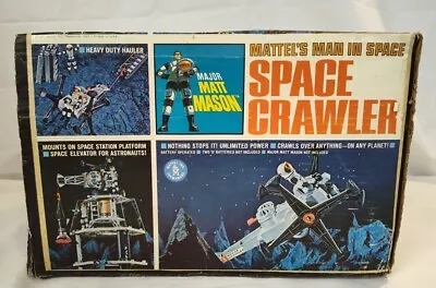 Mattel’s Man In Space 1966 SPACE CRAWLER Original Box Major Matt Mason  BOX ONLY • $24.99