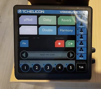 TC-Helicon VOICELIVE TOUCH Vocal Effects Processor With Harmony And Looping - • $300