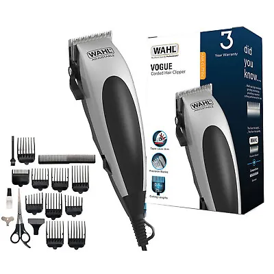 Professional Hair Clippers Wahl Vogue Men's Barber Set Mains Trimmer Shaver New • £23.49