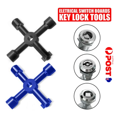 $4.99 • Buy Electrical Electricians Switchboard Key Lock Tool Cable Safety Switch Switches O