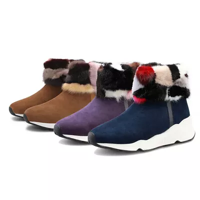 $49.99 • Buy UGG Boots Womens Australian Sheepskin Wool Casual Trainers Zip UP Sneakers Shoes