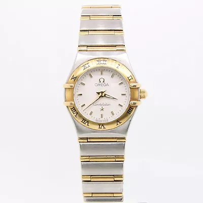 OMEGA Constellation Ladies Steel & 18ct Gold Quartz Watch 1262.30.00 • £950