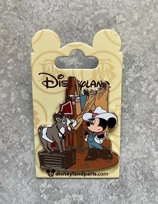 New DLP DLRP Disney Paris Big Thunder Mountain Railroad Goat Minnie Mouse Pin • $22.49