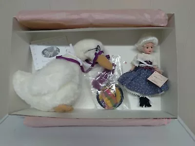 Madame Alexander 8  Doll  Mother Goose W/ Stuffed Goose  #28860 2001 - NRFB • $125