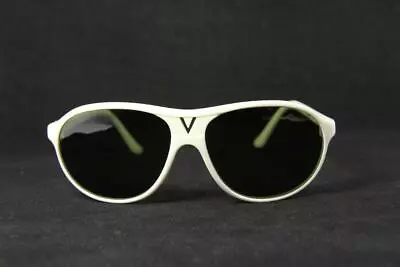 Vintage Vuarnet 085 White Sunglasses PX5000 Brown Mineral Lens • $111.20