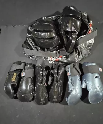 Lightning By ProForce Kids Karate Martial Arts Sparring Gear Set With Bag • $38