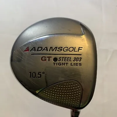$24.17 • Buy Adams Golf Tight Lies GT Steel 303  10.5 Driver W/ REGULAR Graphite Shaft.  