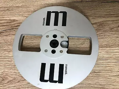 Lot Of 1  Maxell  Silver Metal Takeup  7  Reel To Reel • $40