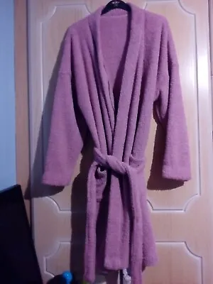 Ladies Lilac Dressing Gown  With Pocket Size  M UK12-14 • £13