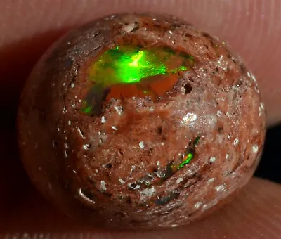 7.5 Ct MEXICAN 100% NATURAL BEAUTY MATRIX MULTICOLOR FIRE OPAL GEM 4 JEWELRY • $16.99