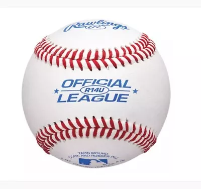 $10 • Buy Rawlings Official League Baseball R14U Youth Practice & Little League, 5 New.