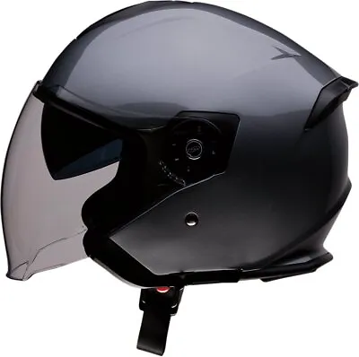 Z1R Road Maxx Open Face Motorcycle Helmet Dark Silver • $99.95