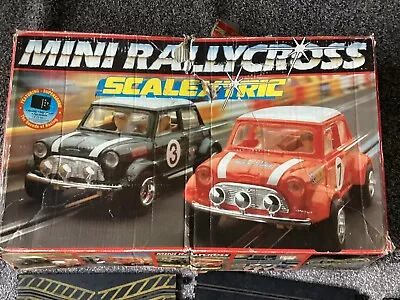 £18 • Buy SCALECTRIC  Vintage Mini Rally Cross Set All In Good Condition… Untested.BOXED..