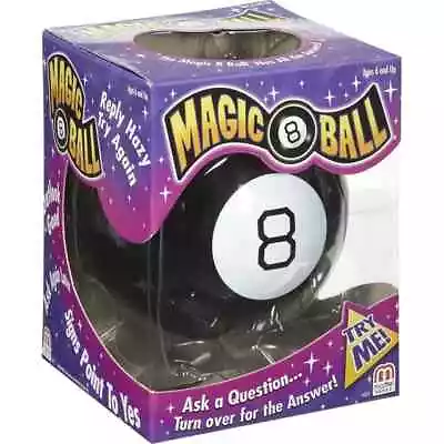 Magic 8 Ball Kids Toy Novelty Fortune TellerAsk A Qu & Turn Over For Ans NEW • $15.10