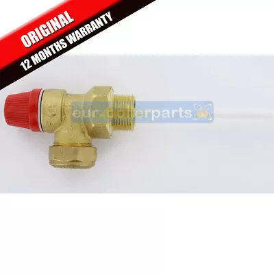 Heatrae Sadia Megaflo MK1 Temperature & Pressure Relief Valve 7 Bar 95605821 NEW • £26.15