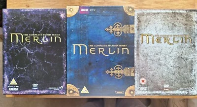 £12 • Buy Merlin DVD Seasons 2- 3 & 4