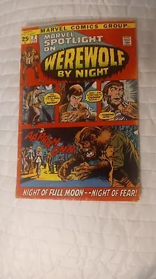 Marvel Spotlight#2 1st APP. Of Werewolf By Night! 1971 White Pgs. VF+ BR. Colors • $160