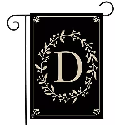 Briarwood Lane Classic Monogram Letter D Garden Flag Everyday 12.5  X 18  • $9.86