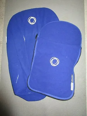 Bugaboo Cameleon Blue Fleece Seat Liner And Bassinette Apron • $34.95