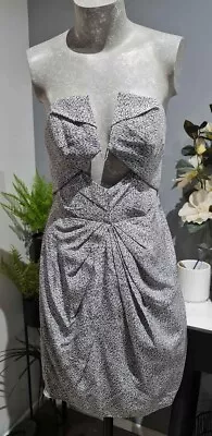 $99 • Buy Zimmerman Silk Diamond Tuck Dress. Size 2 (12) BNWT