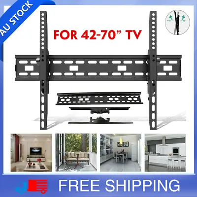 $15.70 • Buy TV Wall Mount Bracket Tilt ±5°-15° Slim LED LCD 32 50 55 60 65 70 Inch Universal