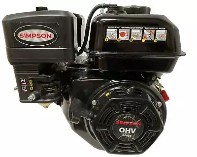 Simpson 6.5HP Multi Purpose Engine 3/4  Shaft Horizontal Shaft SR170FB - 208CC • $193.16