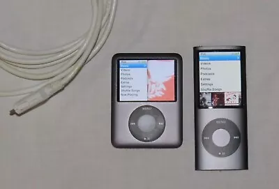 TWO Apple IPod Nano A1285 16GB And A1236 - Both Gray - Great Condition! • $25