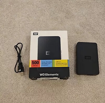 WD Elements External Hard Drive 500GB • £15.99