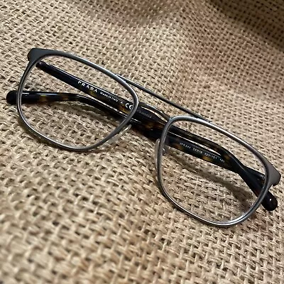 Mens Prada Eyeglasses VPR 54X 523-101 145 Gunmetal Frames Eyewear Optical 54-18 • $59.95