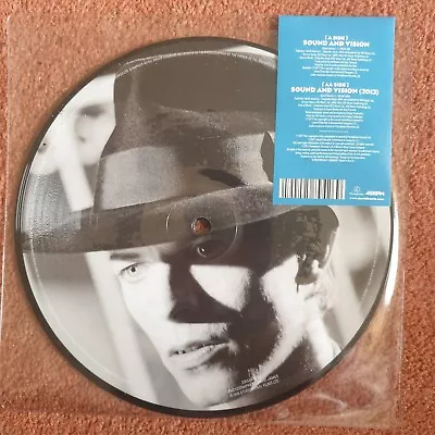 DAVID BOWIE  SOUND AND VISION . SEALED RSD 40th ANNIVERSARY 7” PICTURE DISC. • £14.99