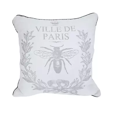 Nicole Miller French Ville De Paris Pillow Insect Bee Down Feather  Throw Pillow • $49