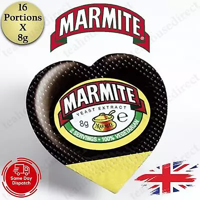 Marmite Yeast Extract Portions 16 X 8g • £7.99