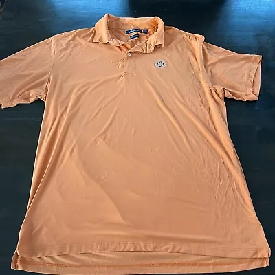 Jack Nicklaus The Muirfield Golf Tournament Golf Shirt Size XL Orange Polo Golf • $26