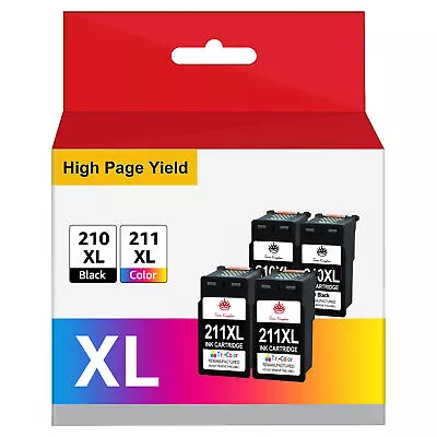 PG-210XL CL-211XL Ink Cartridge Compatible With Canon PIXMA MP230 499 240 250 • $15.99