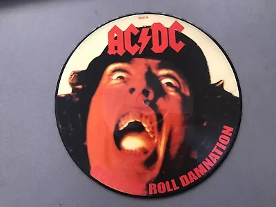 Ac/dc  Rock 'n' Roll Damation    1o  Picture Disc   Promo  • $36