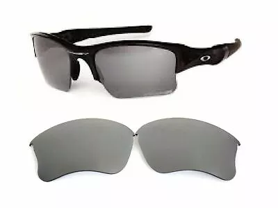 Oakley Replacement Lenses For Flak Jacket XLJ Titanium Polarized By Galaxylense • $5.19