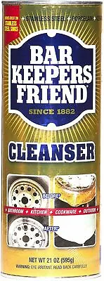 £11.49 • Buy Bar Keepers Friend Cookware Stainless Steel / Polish Cleanser 595g UK SELLER