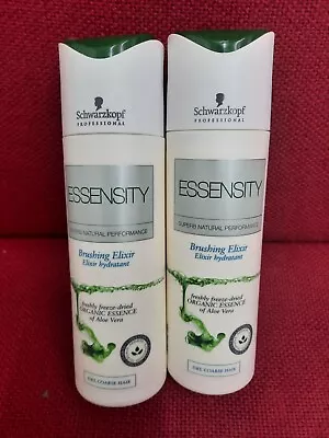 Schwarzkopf Essensity Brushing Elixir For Dry Coarse Hair 200ml X2 • £8.50