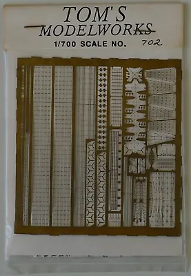 Tom's Modelworks 702 1/700 IJN WWII Aircraft Carrier Common Etch Set • $31.90