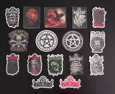 Thy Art Is Murder Stickers Heavy Metal Decals Deathcore Metalcore Rock • $4