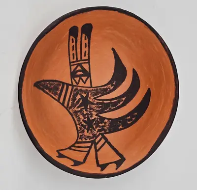 Vintage Hopi Pottery By BESSIE MONONGYE 5 1/4  X 1 3/4  (1927 - 2016) • $69