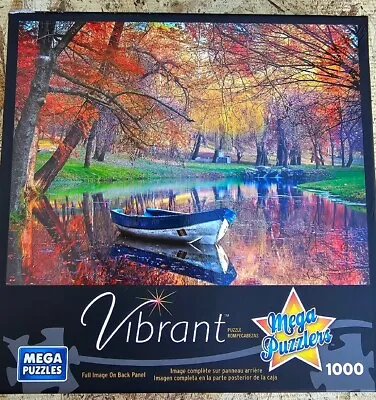 Mega Puzzles 1000 Pc Puzzle Vibrant - 51692 Colorful Autumn Landscape • $5