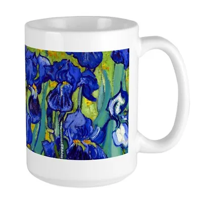 $20.99 • Buy CafePress Van Gogh Irises 1889 Large Mug (600071906)