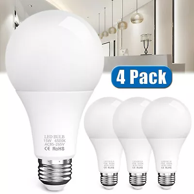 4PCS PIR Motion Sensor Light Bulbs E27 12W LED Lamp Infrared Auto Energy Saving • $7.03