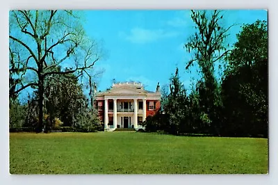 Postcard Mississippi Natchez MS Melrose Mansion Plantation 1960s Unposted Chrome • $4
