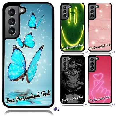 Personalised Text Back Case For Samsung A13 A23 A53 A8 A12 A20 A22 A32 A50 A70 • $9.98